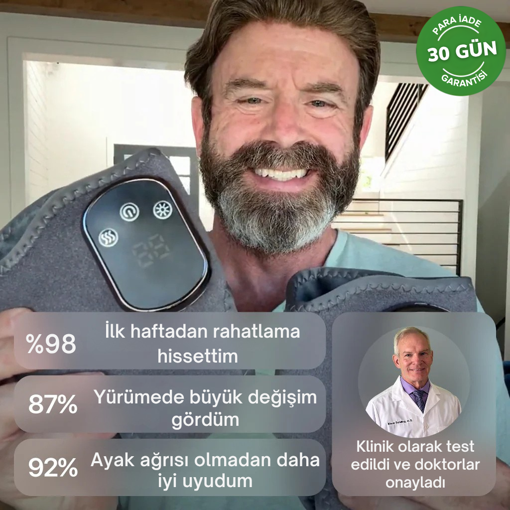 3'ü 1 Arada Ayak Masaj ve Terapi Cihazı